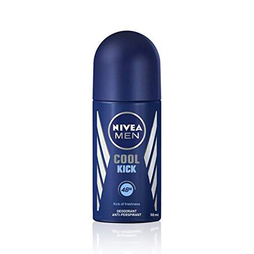 Nivea Men Cool Kick Roll-On Deodorant, Anti-Transpirant, 50 ml (1er Pack) von NIVEA