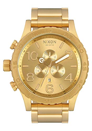 Nixon Herrenuhr Chronograph Quarz mit Edelstahlarmband – A083502-00 von Nixon