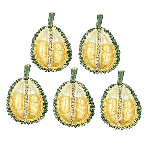 NIYANGLE 1 Kleidung Corsage Boutonniere Pins Legierung Brosche Brosche Obst Brosche Abzeichen Brosche Grün von NIYANGLE