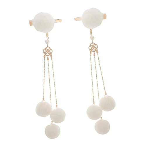 NIYANGLE Seitliche Haarnadel Quasten Haarspange Für Mädchen Exquisites Modisches Haaraccessoire Für Hochzeit Und Party von NIYANGLE