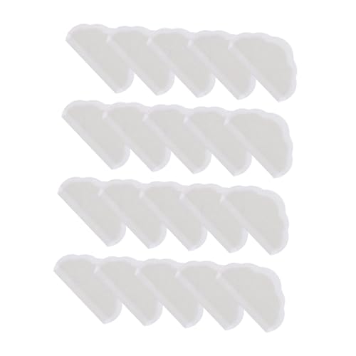 NIYANGLE 1 Satz Achselpads Einweg Schweißabsorptions Sticker Hautfreundliche Und Atmungsaktive Schweißmatte Für Damen Und Herren Für Sommer Selbstklebend Gegen Schweißflecken 20 Stück von NIYANGLE