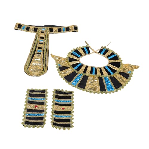NIYANGLE 1 Satz Gürtel Kragen und Armbänder für Männer für Halloween Cosplay Rollenspiele und Bühnenauftritte NIYANGLE 1 Satz Gürtel Kragen und Armbänder für Männer für Halloween Cosplay Rollenspiele und Bühnenauftritte von NIYANGLE