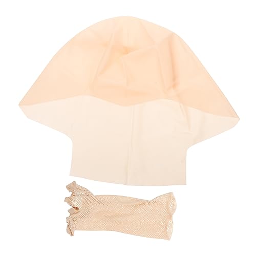 NIYANGLE 1 Satz Kahlköpfige Kopf- Und Haarnetz -set Mit Perückenkappe Kostüm Kahle Kappen Perückenkopf Cosplay Kostüm Kahle Stütze Glatze Für Erwachsene Glatze-cap-kostüm Polyester NIYANGLE 1 Satz Kahlköpfige Kopf- Und Haarnetz -set Mit Perückenkappe Kostüm Kahle Kappen Perückenkopf Cosplay Kostüm Kahle Stütze Glatze Für Erwachsene Glatze-cap-kostüm Polyester von NIYANGLE