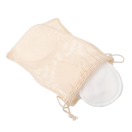 NIYANGLE 1 Satz Make-up-Entferner-Pad-Set Unterlage Gesicht kosmetiktäschchen make up remover pads wiederverwendbarer Make-up-Entferner-Puff Make-up-Reinigungspads für Frauen Bambusfaser NIYANGLE 1 Satz Make-up-Entferner-Pad-Set Unterlage Gesicht kosmetiktäschchen make up remover pads wiederverwendbarer Make-up-Entferner-Puff Make-up-Reinigungspads für Frauen Bambusfaser von NIYANGLE