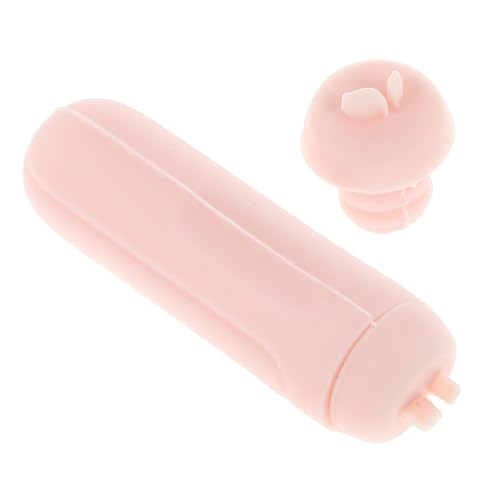 NIYANGLE 1 Satz Nagelstempel-Set Sonnenaufkleber Nagellack-Liner Nagelprägeplatte Aufkleber, die die Nagelfarbe maskieren Stempelplatten Nagelstempelkit Kieselgel Rosa von NIYANGLE