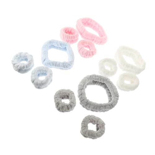 NIYANGLE Make-up-stirnband Wasch-stirnband Elastische Haarbänder Haar-accessoires Für Frauen Und Mädchen Kopfband Mit Farbdesign von NIYANGLE