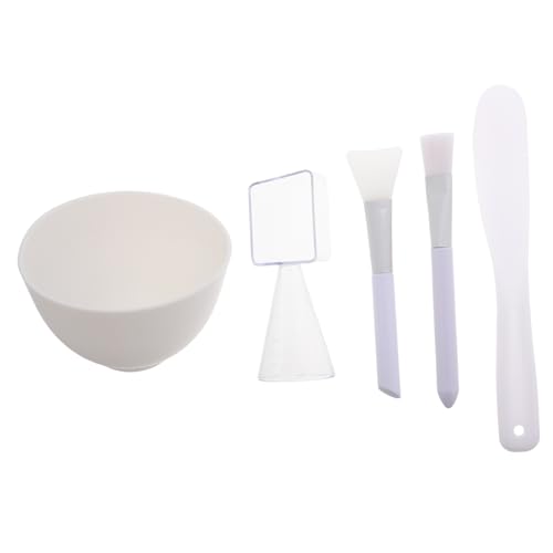 NIYANGLE 1 Set Maskenrührbürste Gesichtsmaske Kosmetikerin Zubehör Für Gesichtsbehandlungen Maskenschale Maskenherstellungsset Silikon Gesichtsschalen Kosmetikerin Wiederverwendbar NIYANGLE 1 Set Maskenrührbürste Gesichtsmaske Kosmetikerin Zubehör Für Gesichtsbehandlungen Maskenschale Maskenherstellungsset Silikon Gesichtsschalen Kosmetikerin Wiederverwendbar von NIYANGLE