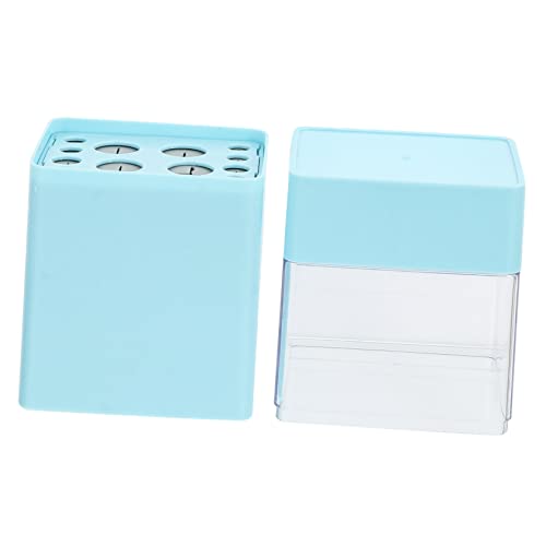 NIYANGLE 1stück Makeup Pinsel Aufbewahrungsbox Transparente Kosmetik Organizer Für Schminktisch Badezimmer Und Schlafzimmer Praktischer Behälter Für Augenbrauenstifte Eyeliner Und von NIYANGLE