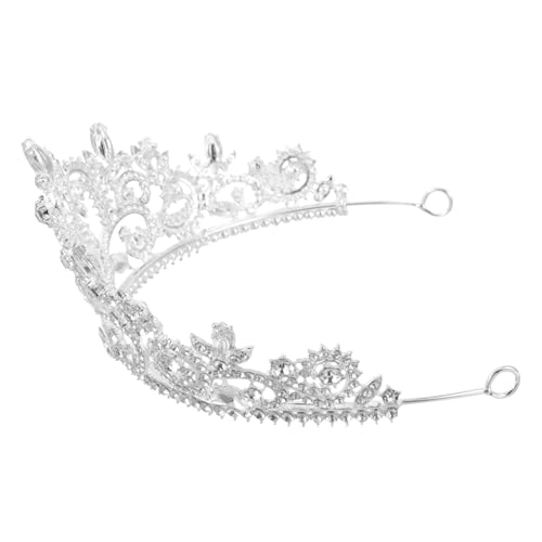 NIYANGLE 1 Stück Brautkrone diadem hochzeit silber prinzessinnen- krone boho braut haarschmuck diadem silber prinzessinnen krone haarschmuck für damen strumpfband hochzeit Legierung NIYANGLE 1 Stück Brautkrone diadem hochzeit silber prinzessinnen- krone boho braut haarschmuck diadem silber prinzessinnen krone haarschmuck für damen strumpfband hochzeit Legierung von NIYANGLE