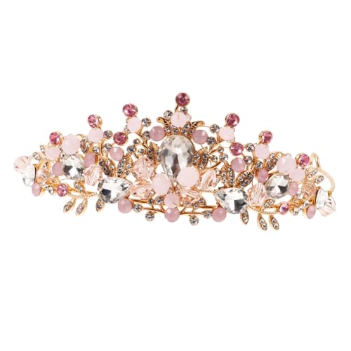 NIYANGLE 1 Stück Krone Haarschmuck Bezaubernde Krone Haarband Haaraccessoire für Geburtstagsfeiern und Besondere Anlässe von NIYANGLE