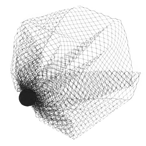 NIYANGLE 1 Stück Schwarzer Haarschmuck mit Netz Design Haarklammer für Mädchen für Alltag Partys und Besondere Anlässe aus Strapazierfähigem Material Gefertigt von NIYANGLE