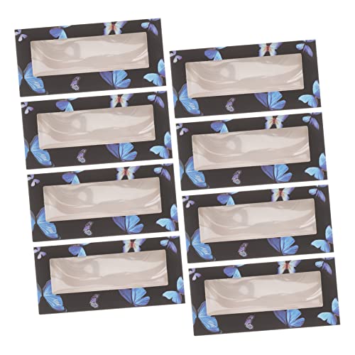 NIYANGLE 10 Rechteckige Wimpern Aufbewahrungsbox Teiliges mit Klarsichtfenster für Salon und Zuhause aus Robustem Papier und Schützt Ihre Falschen Wimpern Sicher NIYANGLE 10 Rechteckige Wimpern Aufbewahrungsbox Teiliges mit Klarsichtfenster für Salon und Zuhause aus Robustem Papier und Schützt Ihre Falschen Wimpern Sicher von NIYANGLE