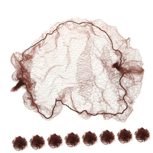 NIYANGLE 10stücke Unsichtbare Elastische Haarnetze Zur Dutt-abdeckung Für Frauen Mädchen Mit Netzgewebe Für Ballett Kochen Skaten von NIYANGLE