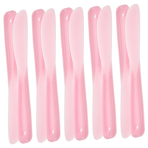 NIYANGLE 10stücke Silikon Make-up-spatel Mit Griff Für Kosmetik Mischen Werkzeuge Für Foundation Lidschatten Lippenfarbe Und Nagellack von NIYANGLE