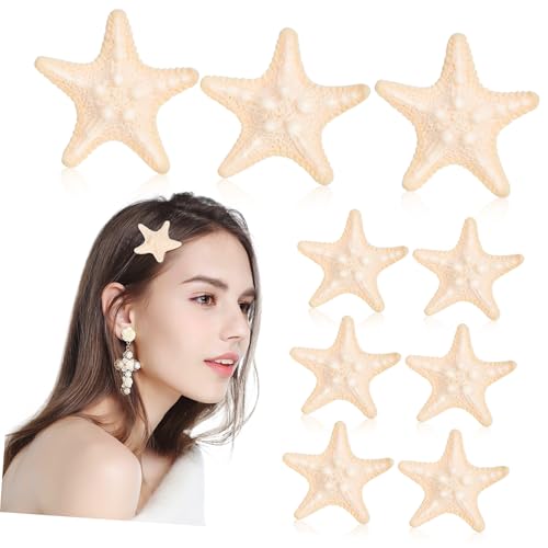 NIYANGLE 10stücke Meerjungfrau-haarspangen Aus Harz Stern-haarspangen Für Frauen Und Mädchen Krokodilklemmen Haarschmuck Für Verschiedene Anlässe von NIYANGLE