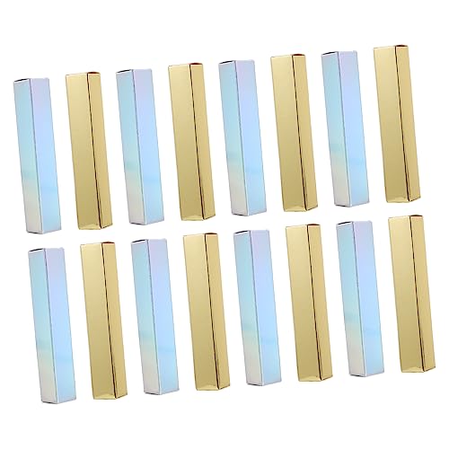 NIYANGLE 100 Stück Lippenstift Verpackungsboxen DIY Kosmetikboxen für Lipgloss und Eyeliner Design Robust und Platzsparend für Aufbewahrung von Lippenpflege und von NIYANGLE