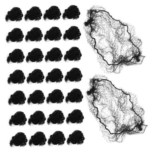 NIYANGLE 100stücke Haarnetze Für Dutts Elastische Netz-haarnetze Unsichtbare Haarnetze Für Frauen Wiederverwendbare Zum Binden Von Haardutts Haarnetz Professionelle Anwendung Und von NIYANGLE