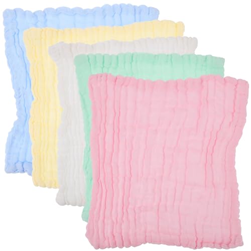 NIYANGLE 10Stücke Baumwoll Waschlappen für Super Saugfähige Hautfreundliche Handtücher Farben für Empfindliche Haut NIYANGLE 10Stücke Baumwoll Waschlappen für Super Saugfähige Hautfreundliche Handtücher Farben für Empfindliche Haut von NIYANGLE