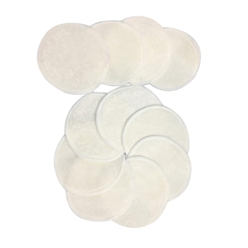 NIYANGLE 10stücke Bambusfasern Make-up-entferner-pads Wiederverwendbare Gesichtswaschpads Für Augen-make-up-entferner Lidschatten-entfernung Mascara-entfernung Und Tägliche Hautreinigung von NIYANGLE