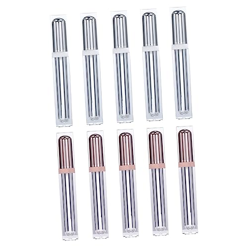 NIYANGLE 10stücke Leere Nachfüllbare Lipgloss-tuben Transparente Lip Balm Flaschen Für Kosmetik Für Lippenpflege Tragbar Und Leicht Für Unterwegs von NIYANGLE