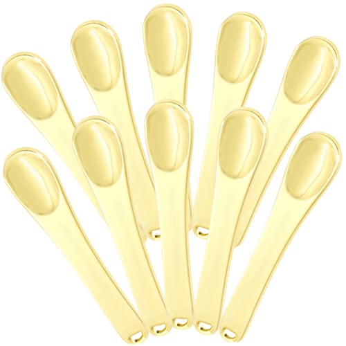 NIYANGLE Augencreme Stick 10 Stücke Gesichtscreme Löffel aus Metall Kosmetikspatel für Lotion und Creme Praktisch für und Selbstgemacht Kosmetik für Hautpflege und Make Up NIYANGLE Augencreme Stick 10 Stücke Gesichtscreme Löffel aus Metall Kosmetikspatel für Lotion und Creme Praktisch für und Selbstgemacht Kosmetik für Hautpflege und Make Up von NIYANGLE