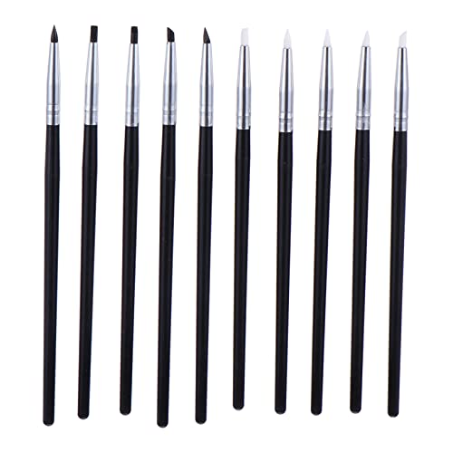 NIYANGLE 10stücke Teiliges Nail Art Maniküre Werkzeug Für Präzises Embossing Und Skulpturen Für -nail Design Und Dekoration NIYANGLE 10stücke Teiliges Nail Art Maniküre Werkzeug Für Präzises Embossing Und Skulpturen Für -nail Design Und Dekoration von NIYANGLE