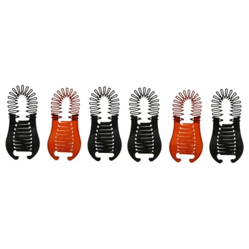 NIYANGLE 12 Stck Teiliges Flexible Bananen Haarspangen aus Robustem Kunststoff Sicherer Haarbruch Geeignet für Feines Glattes Mittellanges Haar Styling Tool für Damen von NIYANGLE