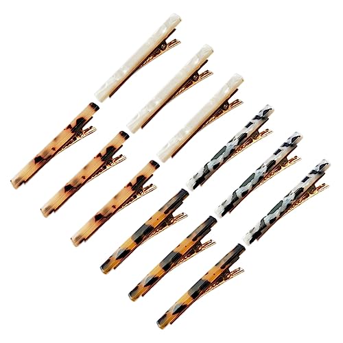 NIYANGLE 12 Stück Haarspange Clips Haarschmuck Kopfschmuck Für Mädchen Frauen Kopfschmuck Frauen Barrette Acrylacetat von NIYANGLE