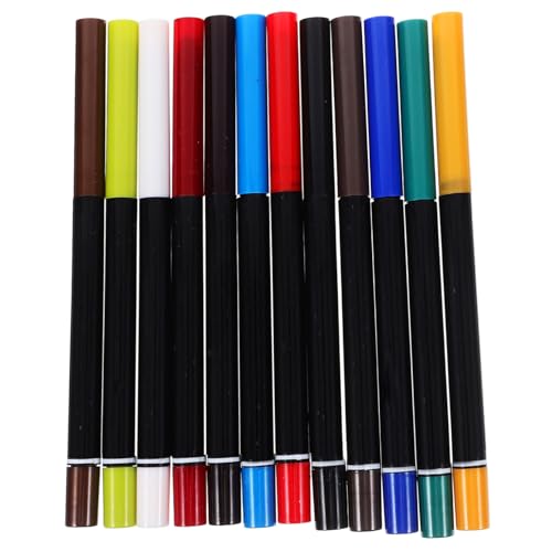 NIYANGLE 12stücke Augenbrauenstift Eyeliner-stift Kosmetikstift Für Frauen Make-up Mit Einfacher Anwendung Und Konturierung Wasserfest Und Leicht Einzufärben von NIYANGLE