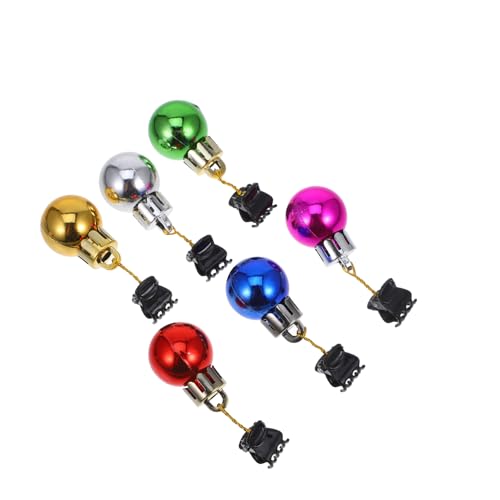 NIYANGLE 12 Stück Weihnachts Bart Clips Bunte Bart Ornamente mit Clip für Männer Haar Dekoration Weihnachtsdeko für Bartträger und Cosplay Santa Zufällige Farbe Zufällige Farbe von NIYANGLE