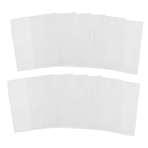 NIYANGLE 1200 Stück tätowierte Wattepads Ersatz kosmetik versorgung Gesicht Make-up-Entferner-Pads Kosmetik-Accessoire Entfernungspads machen Make-up-Versorgung Vlies Weiß von NIYANGLE