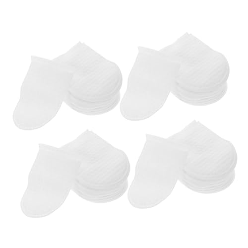 NIYANGLE 120stücke Weiche Wiederverwendbare Wattepads Für Gesicht Make-up Entferner Pads Peeling Finger Baumwolle Frauen Reisegröße von NIYANGLE