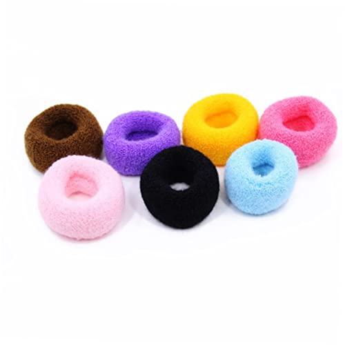 NIYANGLE 12stücke Elastisches Haargummi Breites Haarband Pferdeschwanzhalter Haarseil Stretch-haargummi Für Frauen Und Mädchen Bunt von NIYANGLE