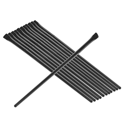 NIYANGLE 12stücke Eyeliner Pinsel Präzisions Augenbrauen Und Lidschatten Pinsel Angled Brush Für Makelloses Augen-make-up Leicht Und Tragbar Für Unterwegs von NIYANGLE