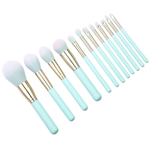 NIYANGLE 12stücke Kosmetikpinsel-set Professionelles Make-up Pinsel-set Holzgriff Nylon Borsten Puder Pinsel Damen Kosmetik von NIYANGLE