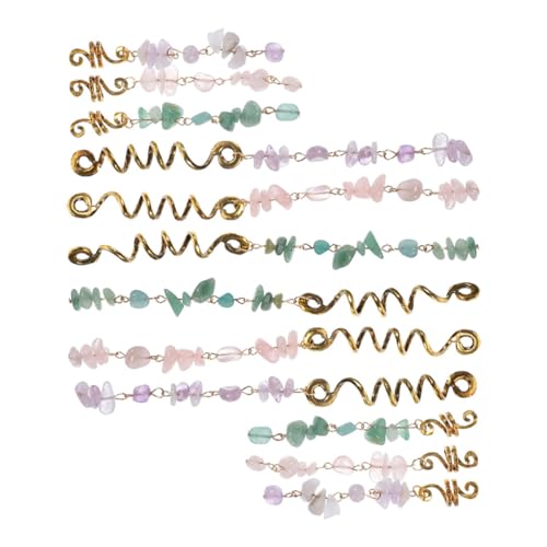 NIYANGLE 12stücke Teiliges Dreadlock-haarzubehör Mit Ethno-design Vielseitige Haaraccessoires Für Zöpfe Und Hochsteckfrisuren Für Altersgruppen Und Anlässe von NIYANGLE