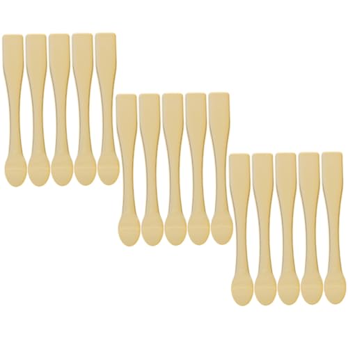 NIYANGLE 15stücke Augencreme Löffel Creme Probenahme Löffel Multifunktions Kosmetiklöffel Hautpflege Werkzeug Make-up Werkzeug von NIYANGLE