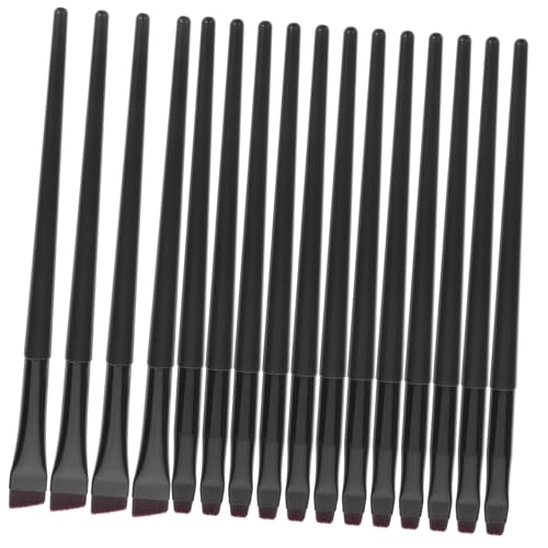 NIYANGLE 16 Stück Eyeliner-pinsel Make -up -bürsten Schminkpinsel Eyeliner Mit Abgewinkeltem Pinsel Augenpräzisionspinsel Make-up Pinsel Augenpinsel Für Make-up Schwarz Plastik NIYANGLE 16 Stück Eyeliner-pinsel Make -up -bürsten Schminkpinsel Eyeliner Mit Abgewinkeltem Pinsel Augenpräzisionspinsel Make-up Pinsel Augenpinsel Für Make-up Schwarz Plastik von NIYANGLE