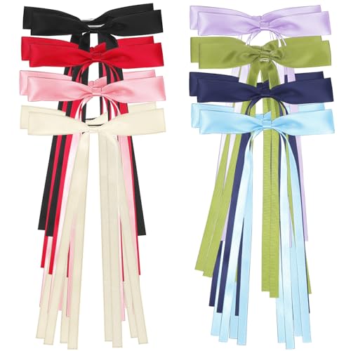 NIYANGLE 16stücke Haarschleifen Haarschleifenclips Mit Schleife Haarspangen Für Damen Haarbänder Für Mädchen Band-haar-accessoires NIYANGLE 16stücke Haarschleifen Haarschleifenclips Mit Schleife Haarspangen Für Damen Haarbänder Für Mädchen Band-haar-accessoires von NIYANGLE