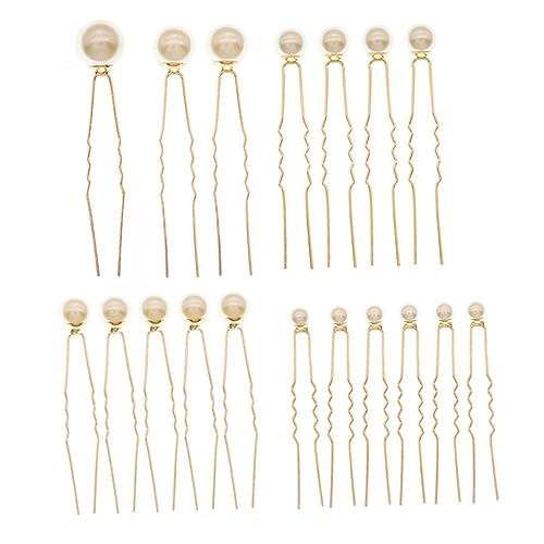 NIYANGLE 18stücke Perlen Haarnadeln Haar Schmuck Für Braut Hochzeit Tanz Party Perlen Haarstücke Für Frauen von NIYANGLE