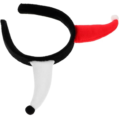 NIYANGLE 1Stück Clown Haarband für Festivals und Kostümpartys Entzückendes Kopfaccessoire aus Hochwertigem Material für Feierliche Anlässe und Besondere Auftritte von NIYANGLE