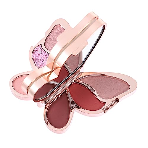 NIYANGLE Pailletten Lidschatten Kosmetische Augen Schönheit Make-up Zubehör Langanhaltende Formel Kompakte Platte Tragbar Für Augen Und Gesichts-looks von NIYANGLE