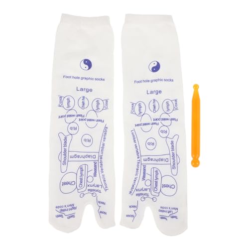 NIYANGLE 1satz Akupressur Socken Mit Massage Stick Elastische Fußmassage Socken Zur Entspannung Atmungsaktive Und Bequeme Fußpflege Für Männer Und Frauen Zur Schmerzlinderung Und NIYANGLE 1satz Akupressur Socken Mit Massage Stick Elastische Fußmassage Socken Zur Entspannung Atmungsaktive Und Bequeme Fußpflege Für Männer Und Frauen Zur Schmerzlinderung Und von NIYANGLE