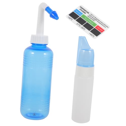 NIYANGLE Nasenspülung Mit Nasenspülsalz Nasenspülflasche Für Erwachsene Nasenreinigungswerkzeug Zur Entfernung Von Staub Und Schleim von NIYANGLE