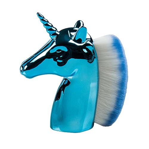 NIYANGLE Einhorn-form Kosmetikpinsel Für Foundation Und Puder Professioneller Make-up-pinsel Aus Hochwertigem Kunststoff Für Frauen Und Mädchen von NIYANGLE