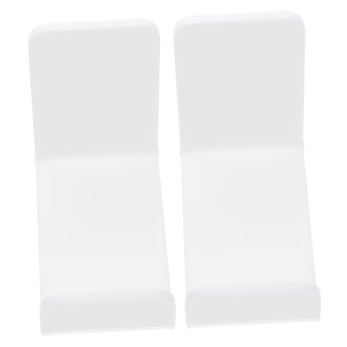 NIYANGLE 2 Sätze Stirnbandhalter Wandregal Weiß Haaraccessoires Organizer Haargummi Aufbewahrung Scrunchie Halter für Mädchen Frauen Platzsparend und Übersichtlich von NIYANGLE