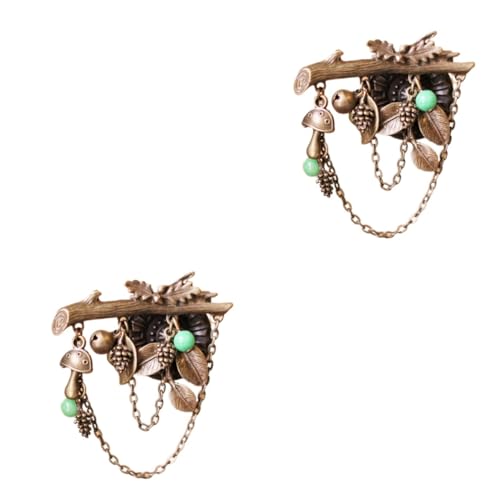 NIYANGLE 2stücke Handgemachte Vintage Pine Nut Brosche Für Frauen Retro Corsage Mit Zartem Design Einer Kiefernnuss Elegante Dekoration Für Kleider Und Schals NIYANGLE 2stücke Handgemachte Vintage Pine Nut Brosche Für Frauen Retro Corsage Mit Zartem Design Einer Kiefernnuss Elegante Dekoration Für Kleider Und Schals von NIYANGLE