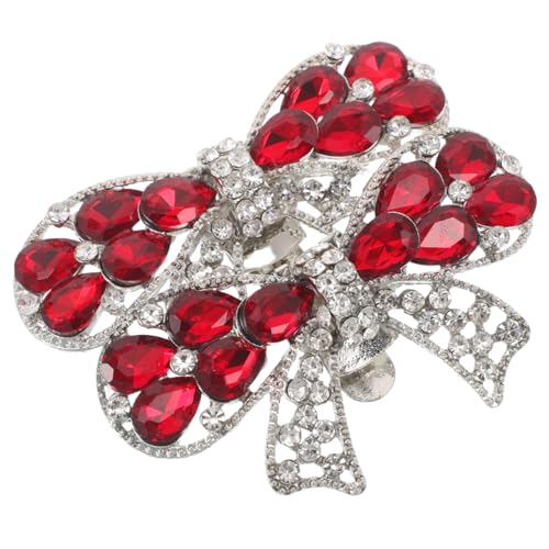 NIYANGLE 2stücke Dekorative Schuhclips Mit Schleife Funkelnde Strass-schnallen Abnehmbare Schuh-charms Für Frauen Brautschmuck Für Hochzeit High-heel-dekorationen von NIYANGLE