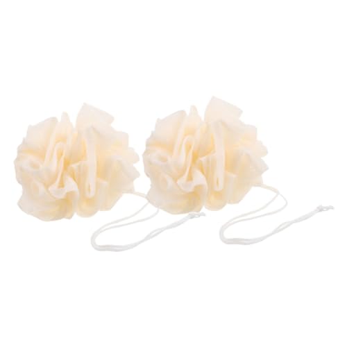 NIYANGLE 2er-pack Tragbares Peeling-dusche-doppelseitiges Seifenbad Für Reise-waschwäscher Weiches Badetuch von NIYANGLE