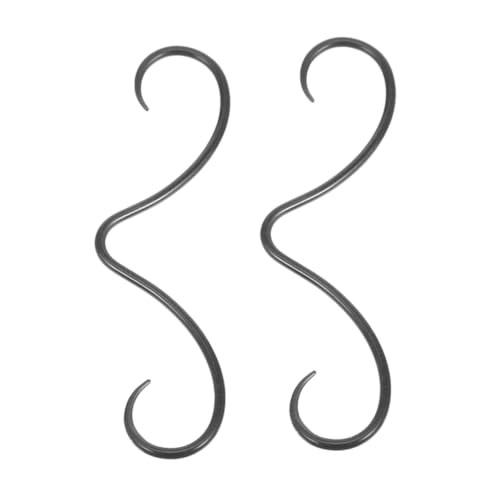 NIYANGLE 2 Stück Edelstahl Nasenring Mustache Septum Piercing Schmuck für Damen Einzigartiges Cooles Nasenpiercing Hautfreundlich Vielseitig Kombinierbar Schwarzes Design NIYANGLE 2 Stück Edelstahl Nasenring Mustache Septum Piercing Schmuck für Damen Einzigartiges Cooles Nasenpiercing Hautfreundlich Vielseitig Kombinierbar Schwarzes Design von NIYANGLE